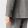 Chaqueta de traje a cuadros