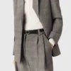 Chaqueta de traje a cuadros