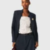Chaqueta de traje a rayas Chaqueta de traje a rayas