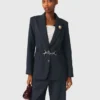 Chaqueta de traje a rayas Chaqueta de traje a rayas