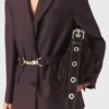 Chaqueta de traje con cinturón Chaqueta de traje con cinturón
