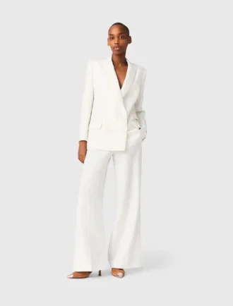 Chaqueta de traje cruzada