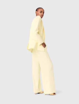 Chaqueta de traje cruzada