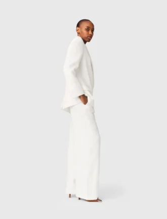 Chaqueta de traje cruzada