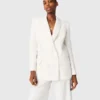 Chaqueta de traje cruzada