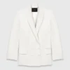 Chaqueta de traje cruzada