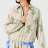 Chaqueta técnica con abalorios