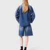 Chaqueta vaquera desgastada