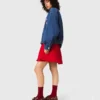 Chaqueta vaquera oversize bordada Chaqueta vaquera oversize bordada