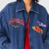 Chaqueta vaquera oversize bordada Chaqueta vaquera oversize bordada