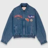 Chaqueta vaquera oversize bordada Chaqueta vaquera oversize bordada