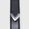 Cinturón de piel lisa