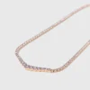 Collar Cascada con diamantes de imitación