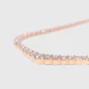 Collar Cascada con diamantes de imitación