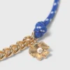 Collar con cadena de cuerda marinera