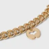 Collar con cadena de cuerda marinera