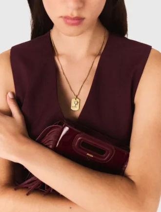 Collar con placa del signo del zodiaco