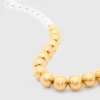 Collar de perlas bicolor