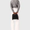 Cárdigan con cuello de pedrería