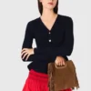 M Bag con flecos en ante M Bag con flecos en ante