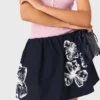 Falda corta de algodón Falda corta de algodón