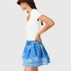 Falda estampada con volantes Falda estampada con volantes