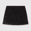 Falda-pantalón bordada