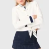 Falda-pantalón con adornos y efecto de capas Falda-pantalón con adornos y efecto de capas