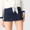 Falda-pantalón con adornos y efecto de capas Falda-pantalón con adornos y efecto de capas