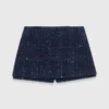 Falda-pantalón con adornos y efecto de capas Falda-pantalón con adornos y efecto de capas