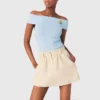 Falda-pantalón de algodón