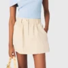 Falda-pantalón de algodón