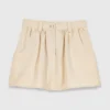 Falda-pantalón de algodón