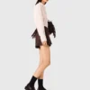 Falda-pantalón plisada