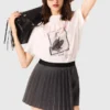 Falda-pantalón plisada
