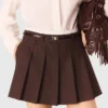 Falda-pantalón plisada