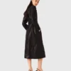 Gabardina larga de piel Gabardina larga de piel