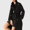 Gabardina larga de piel Gabardina larga de piel