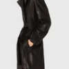 Gabardina larga de piel Gabardina larga de piel