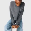 Jersey con cuello y capa desmontables Jersey con cuello y capa desmontables