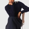 Jersey de cuello alto de lana Jersey de cuello alto de lana