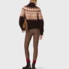 Jersey de cuello alto Fair Isle Jersey de cuello alto Fair Isle