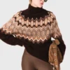 Jersey de cuello alto Fair Isle Jersey de cuello alto Fair Isle