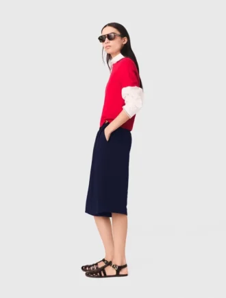 Jersey de cuello redondo