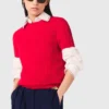 Jersey de cuello redondo