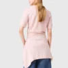 Jersey de manga corta con pedrería