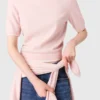 Jersey de manga corta con pedrería