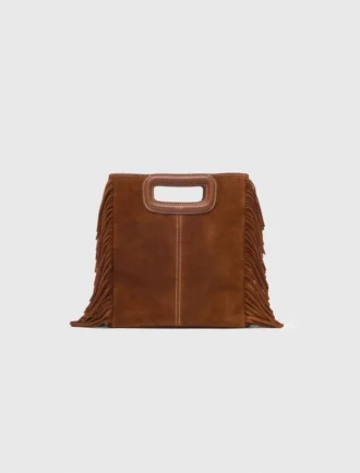 M Bag de ante con pespuntes