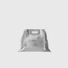 M Bag mini de piel repujada con cadena M Bag mini de piel repujada con cadena