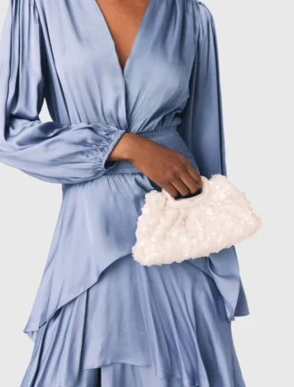 Mini bolso de mano Milpli con lentejuelas